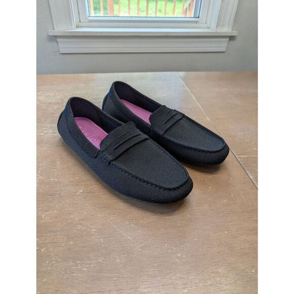 Rothy's The Driver Slip On Flats women's 13 in deep‎ chocolate (black) comfort - Picture 1 of 9